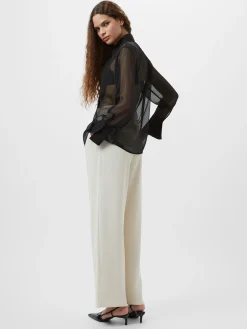 Hana Adalynn Sequin Bib Shirt