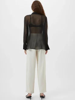Hana Adalynn Sequin Bib Shirt