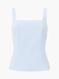 Harrie Tailored Square Neck Top