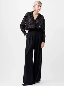 Harrie Tailored Wide Leg Trousers
