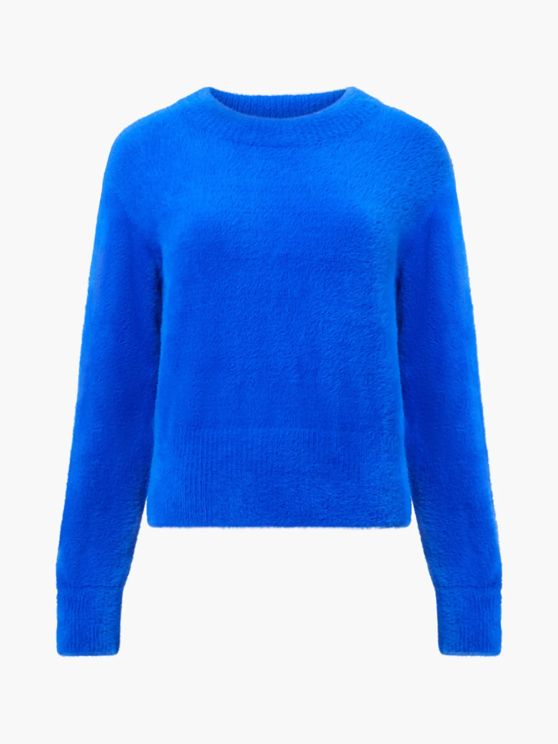 Jacelin Fluffy Crew Neck Jumper
