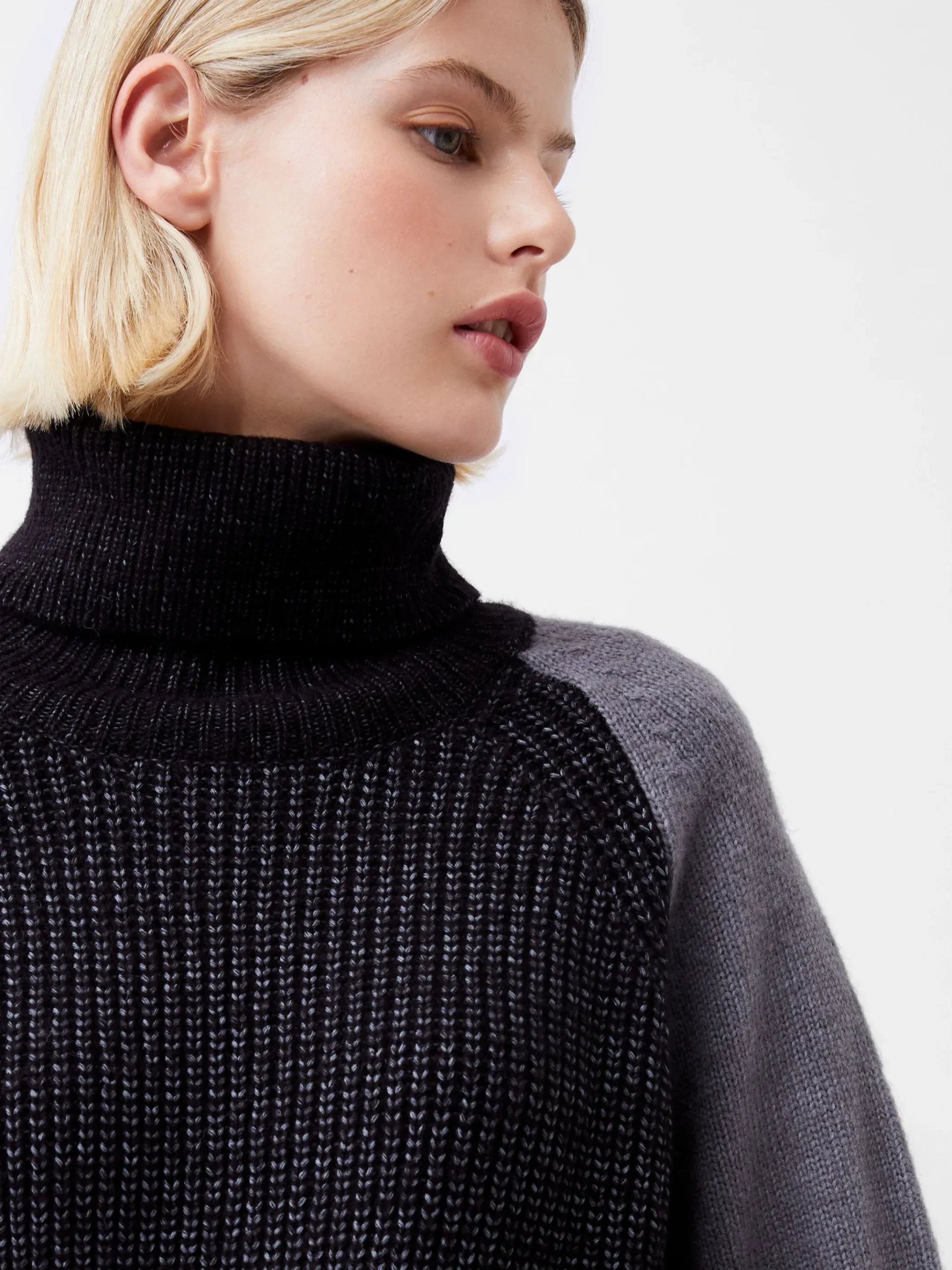Kessy High Neck Knit Jumper