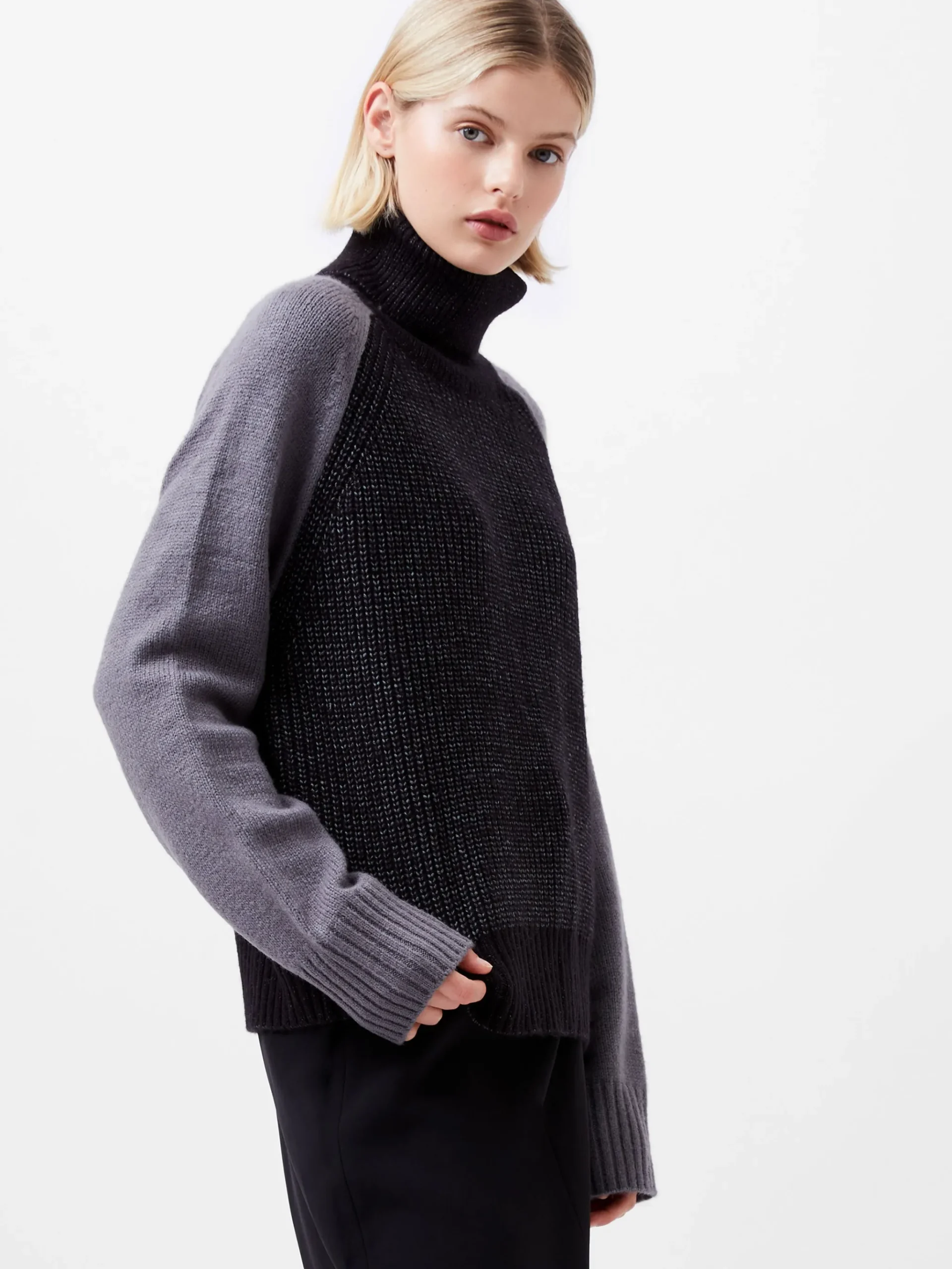 Kessy High Neck Knit Jumper