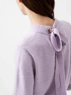 Kezia Recycled Back Eyelet Jumper