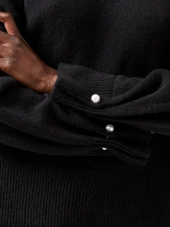 Kezia Recycled Pearl Cuff Detail Jumper