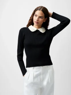 Krista Embellished Knit Top