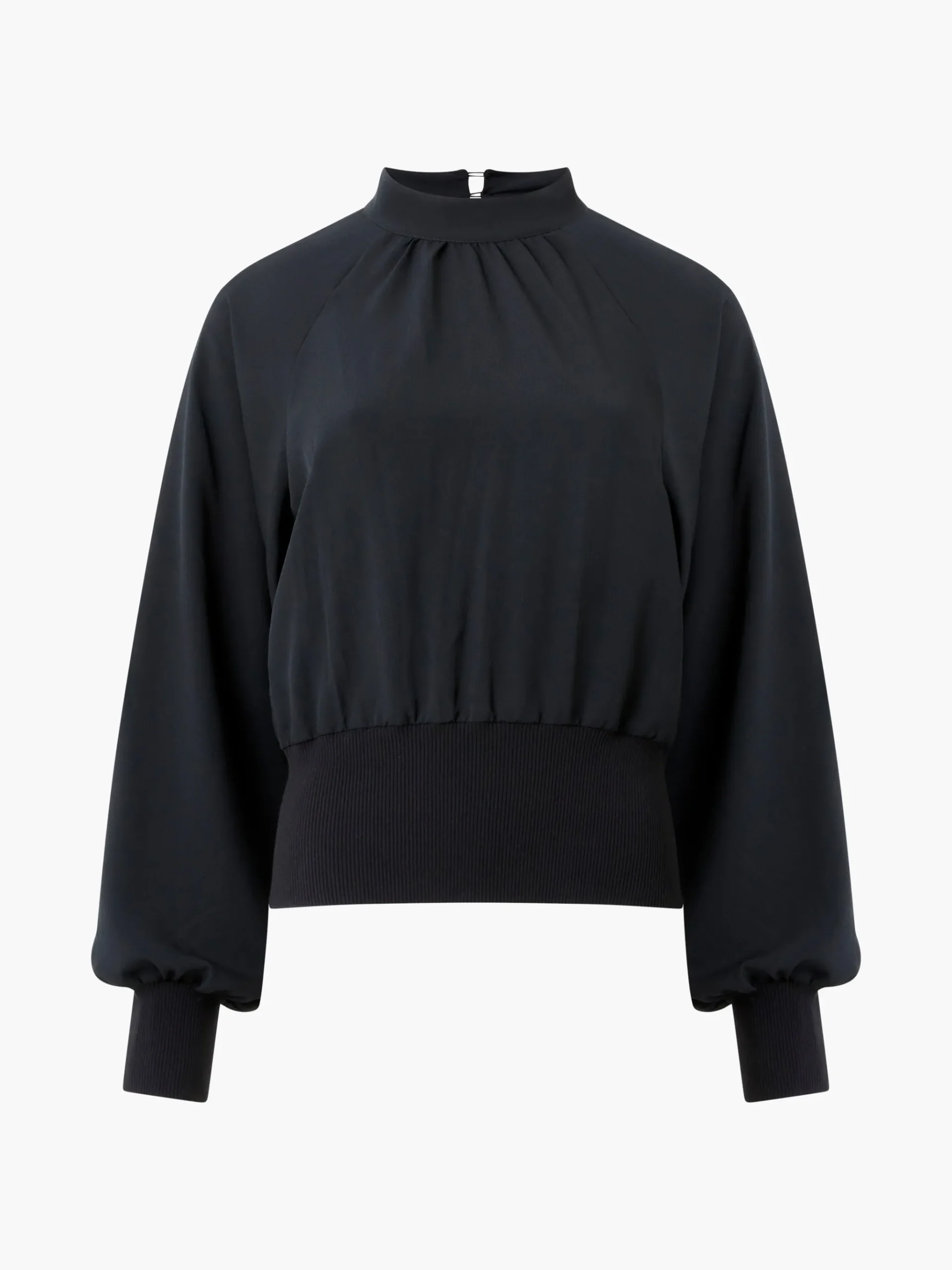 Krista Knit Long Sleeve Stand Neck Top