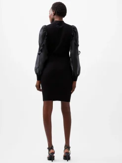 Krista Organza Puff Sleeve Dress