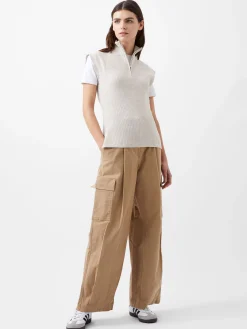 Lightweight Recycled Vhari Half Zip Vest