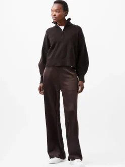 Lightweight Vhari Recycled Half Zip Jumper