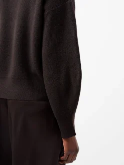 Lightweight Vhari Recycled Half Zip Jumper