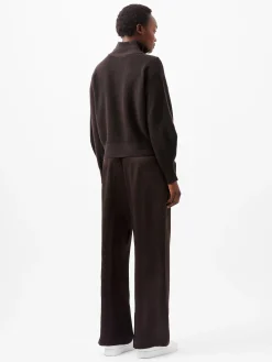 Lightweight Vhari Recycled Half Zip Jumper
