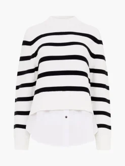 Lily Mozart Poplin Mix Top