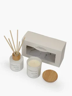 Linen White Serenity Candle & Diffuser Set