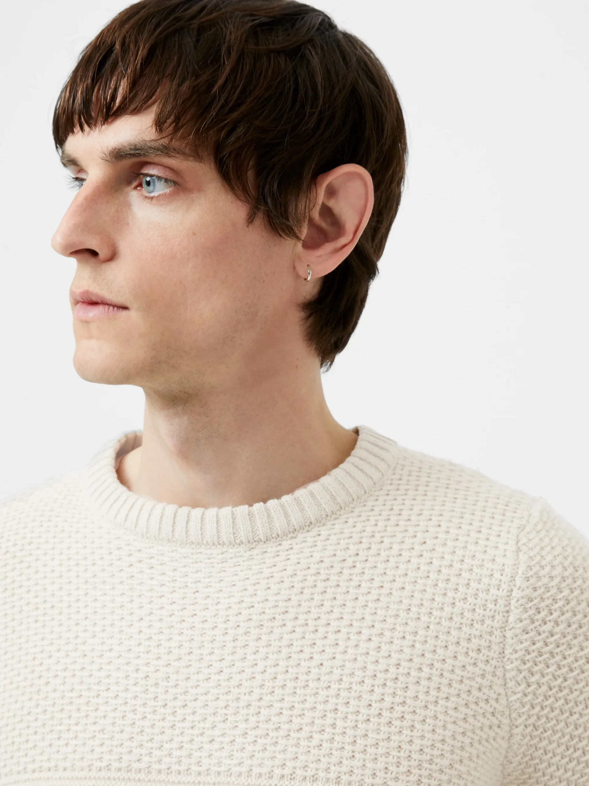 Link Stitch Crew Neck Jumper
