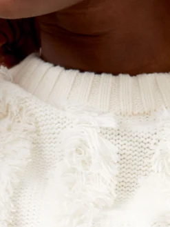 Malika Fringed Jumper