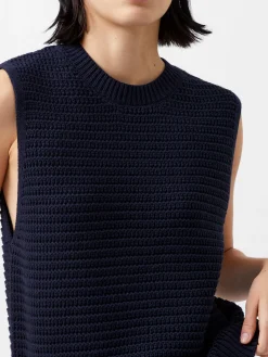 Manda Open Knit Vest