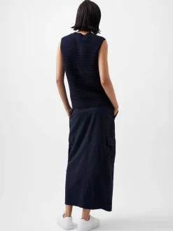 Manda Open Knit Vest
