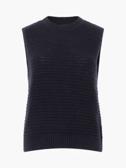 Manda Open Knit Vest