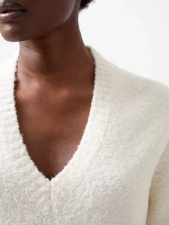 Melissa Boucle V-Neck Jumper