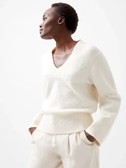 Melissa Boucle V-Neck Jumper