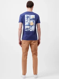 Mount Fuji Organic Graphic T-Shirt