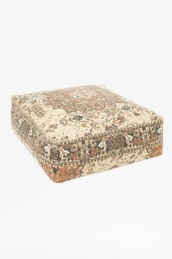 Natural Kasbar Pouffe