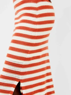 Nesta Stripe Midi Skirt