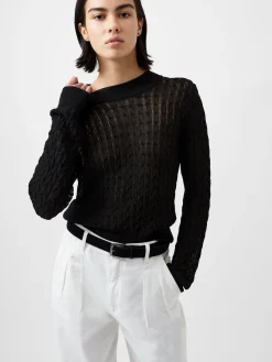 Niko Open Knit Long Sleeve Jumper