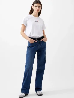 Paris Rose Embroidery T-Shirt