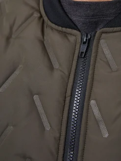 Puffer Bomber Jacket