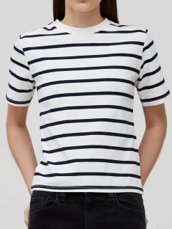 Rallie Cotton Stripe Short Sleeve T-Shirt