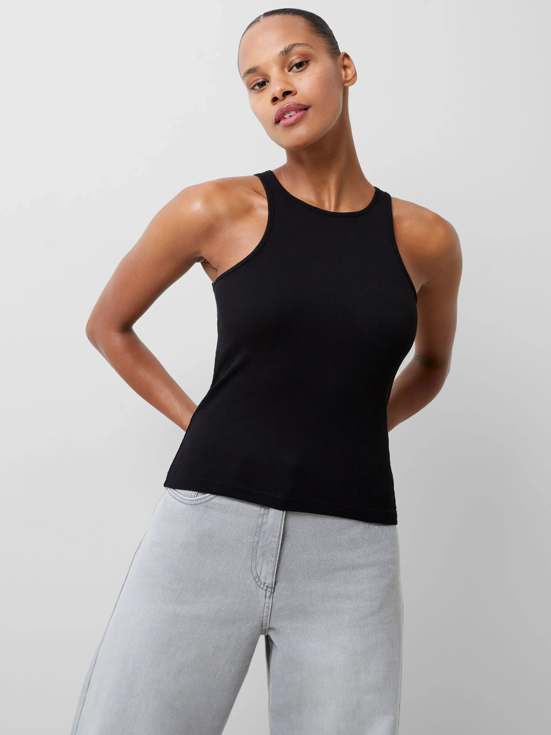 Rassia Sheryle Ribbed Tank Top