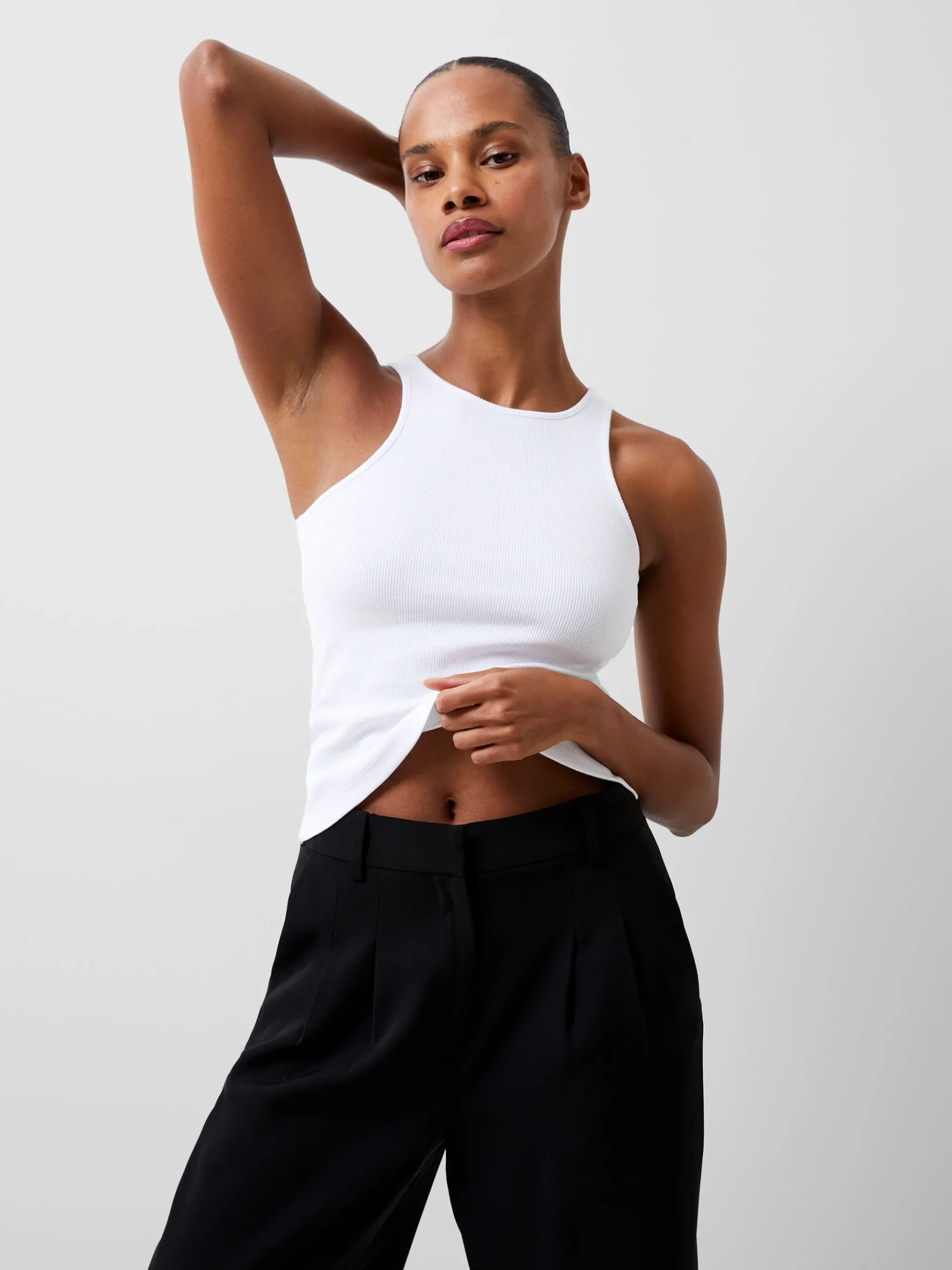 Rassia Sheryle Ribbed Tank Top