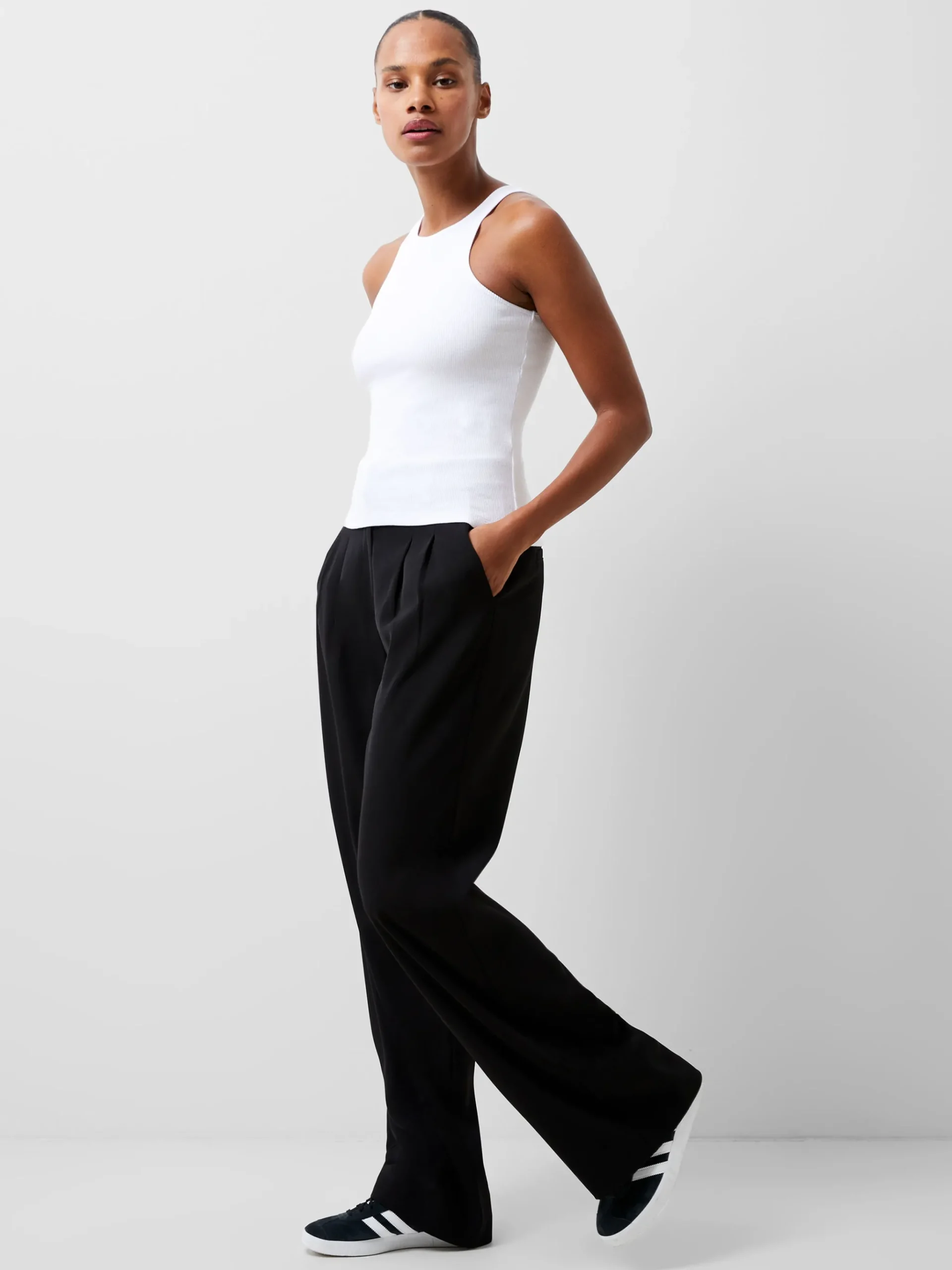 Rassia Sheryle Ribbed Tank Top