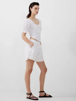 Rhodes Cotton Embroidered Top