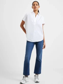 Rhodes Poplin Sleeveless Popover Shirt