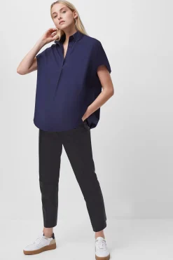 Rhodes Poplin Sleeveless Popover Shirt