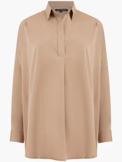 Rhodes Recycled Crepe Popover Shirt