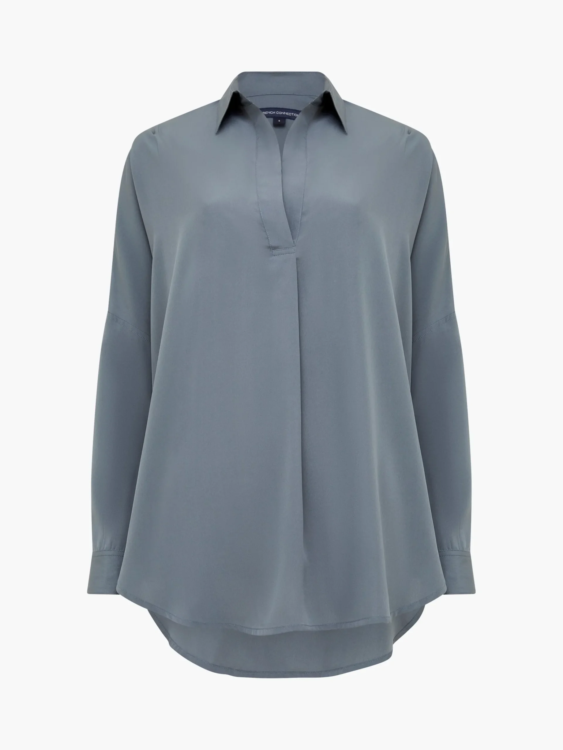 Rhodes Recycled Crepe Popover Shirt