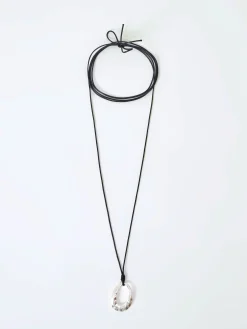Rope Drop Pendant Necklace