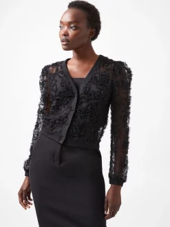 Sabina Mesh Long Sleeve Cardigan