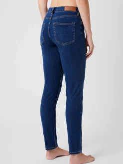 Soft Stretch Denim High Rise Skinny Jeans 30 Inch