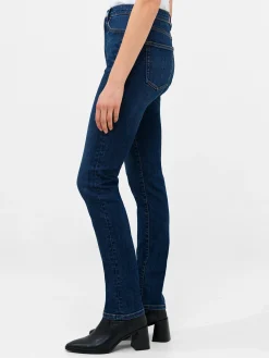 Stretch Denim Cigarette Fit Full Length Jeans 34 Inch