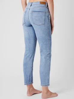 Stretch Denim Cigarette Fit Ankle Length Jeans 28 Inch