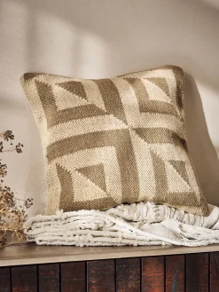 Sundial Jute Natural Cushion