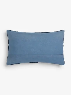 Tangelo Tufted Blue Cushion