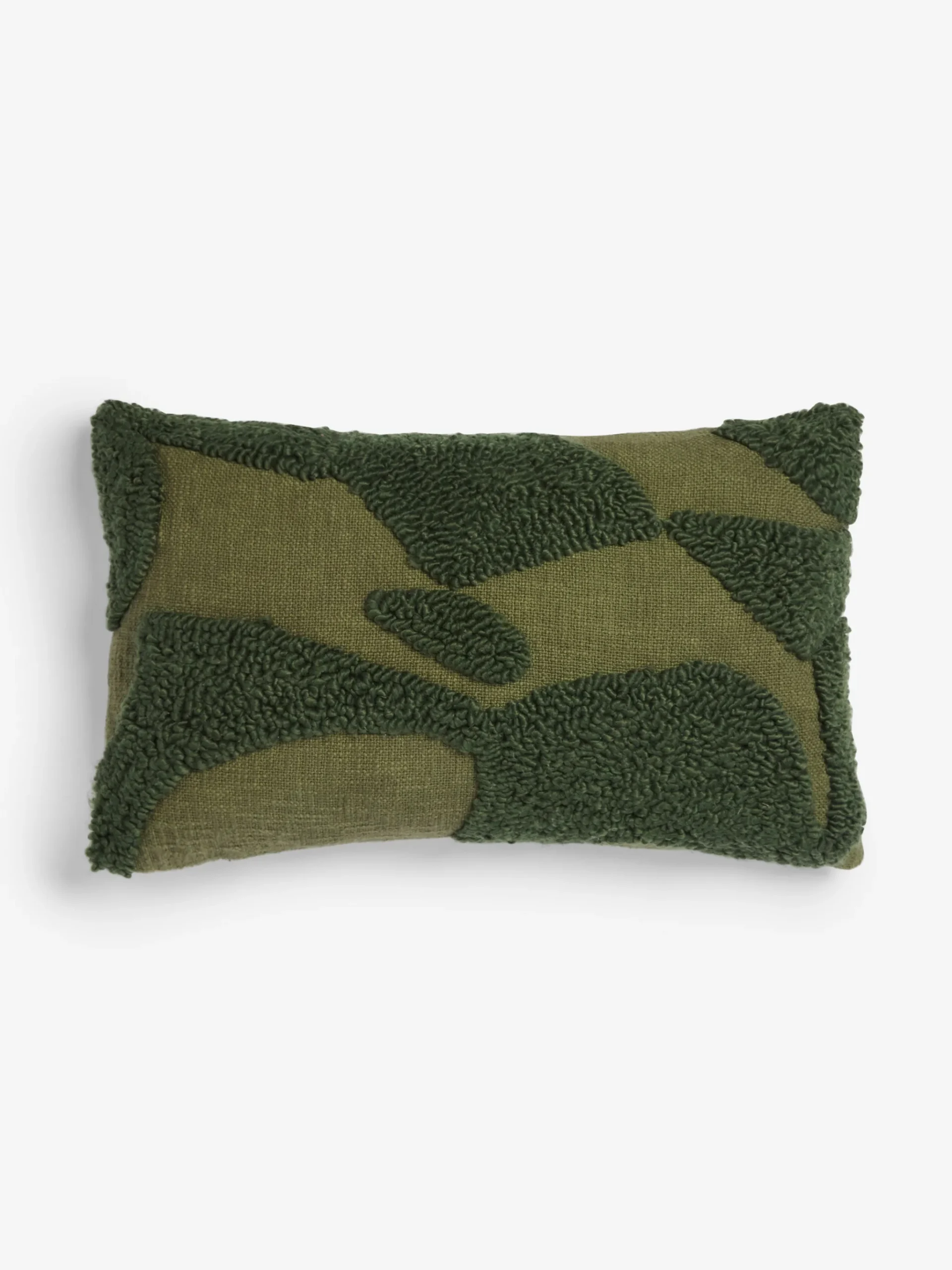 Tangelo Tufted Olive Cushion