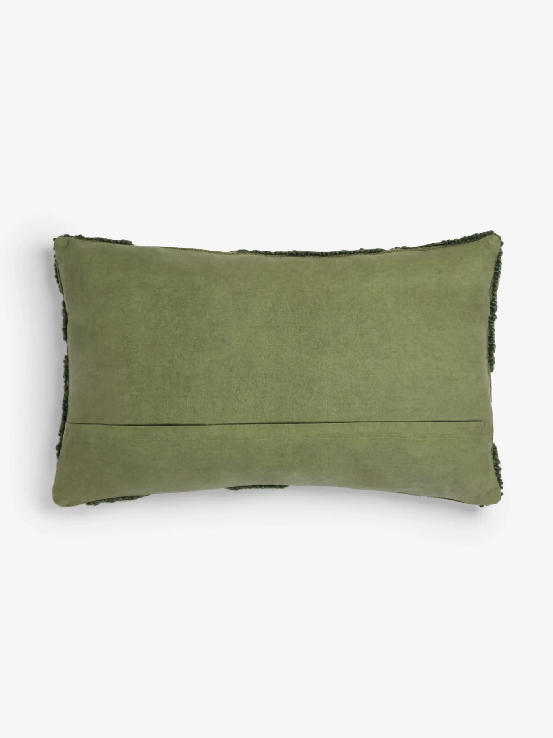 Tangelo Tufted Olive Cushion