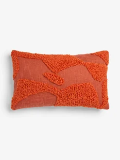 Tangelo Tufted Orange Cushion